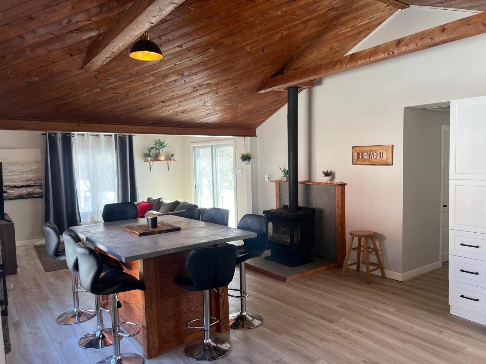 Cozy Chalet Near The Beach シェディアック エクステリア 写真